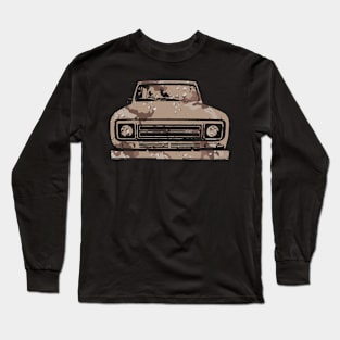 IH Scout II classic 4x4 truck 1979 desert camo Long Sleeve T-Shirt